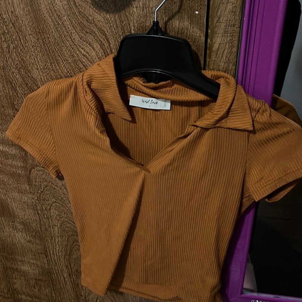 Orange shirt